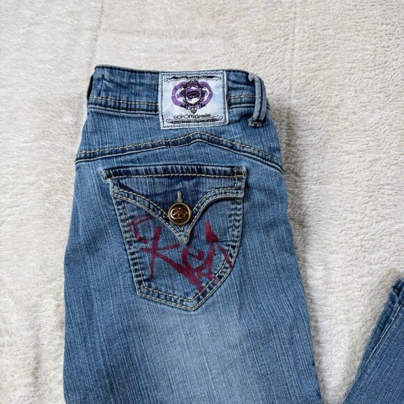 Vintage Y2K Ecko Red Straight Leg Spell Out Women’s Jeans - Picture 4 of 9